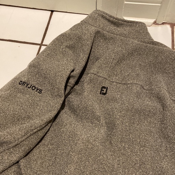 COPY - Mens Dry Joys by Footjoy size large 1/4 zip pullover - Picture 3 of 3